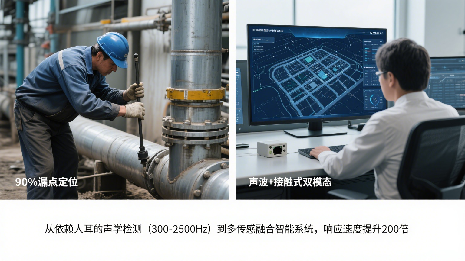 水管漏水檢測技術(shù)體系演進(jìn)與業(yè)疆智能的創(chuàng)新實(shí)踐