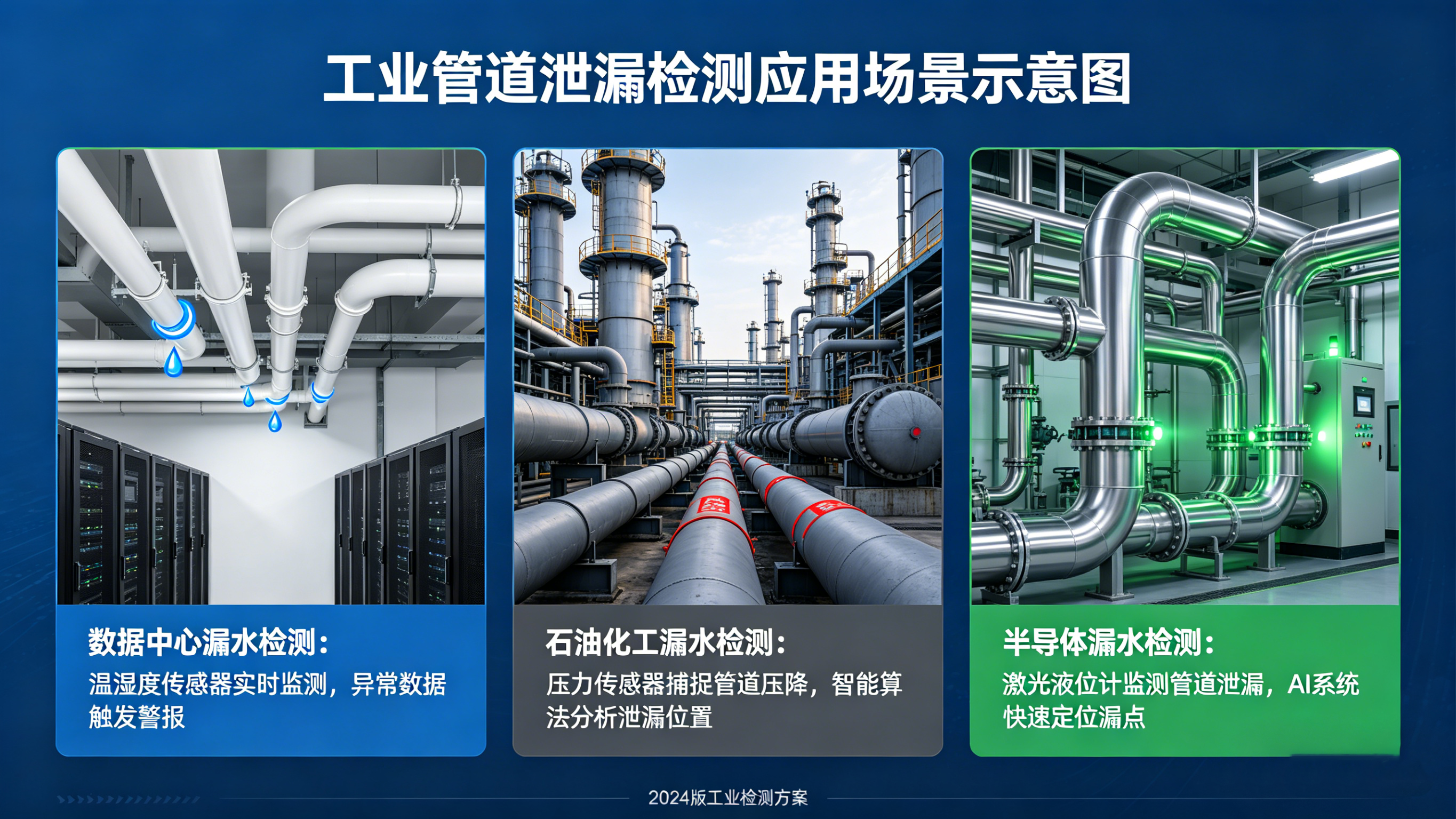 漏水管道漏水怎么辦？工業(yè)場(chǎng)景下的智能檢測(cè)與修復(fù)指南